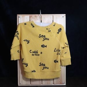 Nautical themed sweatshirt H&M SIZE 6-9Months